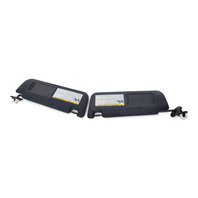 2016-2020 Lexus GS350 Left/Driver Right/Passenger Sun Visor Shield Black, 74320-30D90-C0, F035, OEM, 2016, 2017, 2018, 2019, 2020