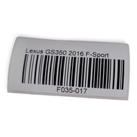 2015-2020 Lexus GS350 F Sport Air Duct Pair 52811-30020, 52812-30020, F035, OEM, 2015, 2016, 2017, 2018, 2019, 2020