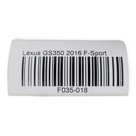 2016-2020 Lexus GS350 RH Passenger Outer LED Tail Light, 81551-30D40, F035, OEM, 2016, 2017, 2018, 2019, 2020