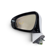 2013-2020 Lexus GS350 Left/Driver Mirror BSM White 87940-30F10-A1, F035, OEM, 2013, 2014, 2015, 2016, 2017, 2018, 2019, 2020