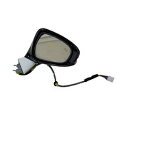 2013-2020 Lexus GS350 Right/Passenger Mirror BSM White 87910-30E30-A1, F035, OEM, 2013, 2014, 2015, 2016, 2017, 2018, 2019, 2020