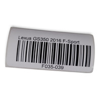 2015-2020 Lexus GS350 Center Console Armrest Lid Black 58905-30740-C0, F035, OEM, 2015, 2016, 2017, 2018, 2019, 2020