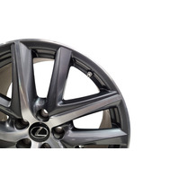 2015-2020 Lexus GS350 F Sport OEM 19x9 Rear Wheel Rim #3, 42611-30E20, F035, OEM, 2015, 2016, 2017, 2018, 2019, 2020