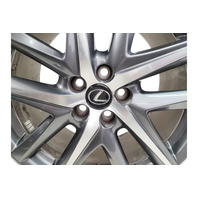 2015-2020 Lexus GS350 F Sport OEM 19x9 Rear Wheel Rim #3, 42611-30E20, F035, OEM, 2015, 2016, 2017, 2018, 2019, 2020