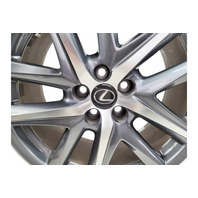 2015-2020 Lexus GS350 F Sport OEM 19x8 Front Wheel Rim #1, 42611-30E10, F035, OEM, 2015, 2016, 2017, 2018, 2019, 2020