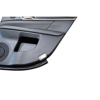2015-2020 Lexus GS350 F Sport Interior Front/Rear Door Panel Set Black Aluminum, 67620-30N70-C6, F035, OEM, 2015, 2016, 2017, 2018, 2019, 2020