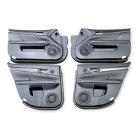 2015-2020 Lexus GS350 F Sport Interior Front/Rear Door Panel Set Black Aluminum, 67620-30N70-C6, F035, OEM, 2015, 2016, 2017, 2018, 2019, 2020
