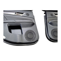 2015-2020 Lexus GS350 F Sport Interior Front/Rear Door Panel Set Black Aluminum, 67620-30N70-C6, F035, OEM, 2015, 2016, 2017, 2018, 2019, 2020