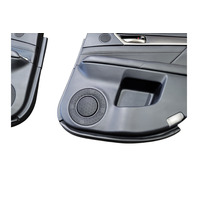 2015-2020 Lexus GS350 F Sport Interior Front/Rear Door Panel Set Black Aluminum, 67620-30N70-C6, F035, OEM, 2015, 2016, 2017, 2018, 2019, 2020