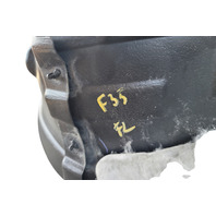 2015-2020 Lexus GS350 Fender Cover Liner, Front Left/Driver 53806-30360, F035, OEM, 2015, 2016, 2017, 2018, 2019, 2020