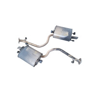 2013-2020 Lexus GS350 Left/Right Exhaust Muffler Set, 17430-31C80, F035, OEM, 2013, 2014, 2015, 2016, 2017, 2018, 2019, 2020