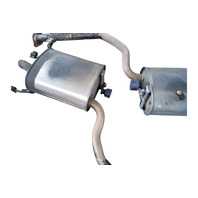 2013-2020 Lexus GS350 Left/Right Exhaust Muffler Set, 17430-31C80, F035, OEM, 2013, 2014, 2015, 2016, 2017, 2018, 2019, 2020