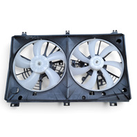 2013-2020 Lexus GS350 Cooling Fan Shroud w/Motor Assembly 16361-31410, F035, OEM, 2013, 2014, 2015, 2016, 2017, 2018, 2019, 2020