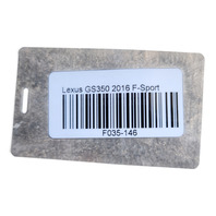 2013-2020 Lexus GS350 Emission Vapor System Canister, 77740-30350, F035, OEM, 2013, 2014, 2015, 2016, 2017, 2018, 2019, 2020