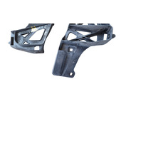 2013-2020 Lexus GS350 Bumper Bracket Holder Rear Right/Left Set, 52155-30110, F035, OEM, 2013, 2014, 2015, 2018, 2019, 2020