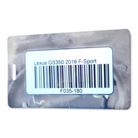 2015-2020 Lexus GS350 3.5L V6 Engine Appearance Cover 11209-31400, F035, OEM, 2015, 2016, 2017, 2018, 2019, 2020