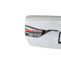2016-2020 Lexus GS350 Trunk Deck lid Luggage Lid White, 64401-30C82, F035, OEM, 2013, 2014, 2015, 2016, 2017, 2018, 2019, 2020