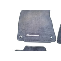 2013-2015 Lexus GS350 All Weather Carpet Floor Mats 4 Piece Set Black PT926-30130-25, F035, OEM, 2013, 2014, 2015