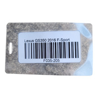 2015-2019 Lexus GS350 F Sport RWD Engine Room Main Harness 82111-3AQ90, F035, OEM, 2015, 2016, 2017, 2018, 2019