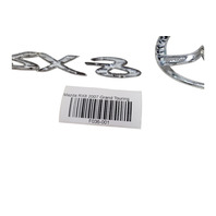 2004-2011 Mazda RX-8 Rear Trunk Lift-gate Deck Lid Emblem "Mazda""RX-8" Set(3), F151-51-721A, F036, OEM, 2004, 2005, 2006, 2007, 2008, 2009, 2010, 2011
