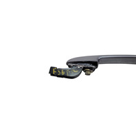 2004-2010 Mazda RX-8 RX8 Exterior Door Handle Front Right/Passenger Silver, GJ6A-58-410N-67, F036, OEM, 2004, 2005, 2006, 2007, 2008, 2009, 2010