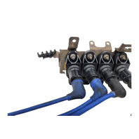 2004-2011 Mazda RX-8 RX8 Ignition Ignitor Coil Plug Set of 4 w/Bracket and Wire N3R1-18-140A, F036, OEM, 2004, 2005, 2006, 2007, 2008, 2009, 2010, 2011