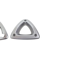 2004-2008 Mazda RX-8 RX8 Front Left & Right Side Seat Triangle Rotor Trim Set F151-88-1L9A, F036, OEM, 2004, 2005, 2006, 2007, 2008