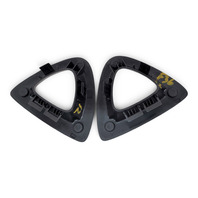 2004-2008 Mazda RX-8 RX8 Front Left & Right Side Seat Triangle Rotor Trim Set F151-88-1L9A, F036, OEM, 2004, 2005, 2006, 2007, 2008
