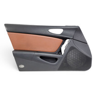 2004-2008 Mazda RX-8 RX8 Door Panel Lining Front Left/Driver Brown/Black FE04-68-450E-23, F036, OEM, 2004, 2005, 2006, 2007, 2008