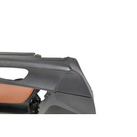 2004-2008 Mazda RX-8 RX8 Door Panel Lining Front Left/Driver Brown/Black FE04-68-450E-23, F036, OEM, 2004, 2005, 2006, 2007, 2008