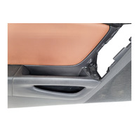2004-2008 Mazda RX-8 RX8 Door Panel Lining Front Left/Driver Brown/Black FE04-68-450E-23, F036, OEM, 2004, 2005, 2006, 2007, 2008