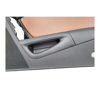 2004-2008 Mazda RX-8 RX8 Door Panel Lining Front Right/Passenger Brown/Black FE04-68-420D-23, F036, OEM, 2004, 2005, 2006, 2007, 2008