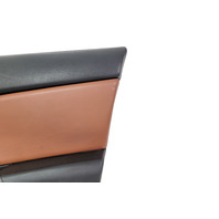2004-2008 Mazda RX-8 RX8 Door Panel Lining Front Right/Passenger Brown/Black FE04-68-420D-23, F036, OEM, 2004, 2005, 2006, 2007, 2008