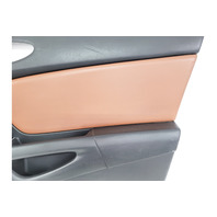 2004-2008 Mazda RX-8 RX8 Door Panel Lining Front Right/Passenger Brown/Black FE04-68-420D-23, F036, OEM, 2004, 2005, 2006, 2007, 2008
