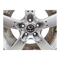 2004-2008 Mazda RX-8 RX8 Wheel Rim Disc 5 Spoke w/TPMS 18x8 FE16-V3-810, #4, F036, OEM, 2004, 2005, 2006, 2007, 2008