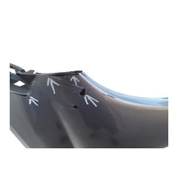 2004-2008 Mazda RX-8 RX8 Front Bumper Cover Silver, F1Y1-50-03XA-BB, F036, OEM, 2004, 2005, 2006, 2007, 2008