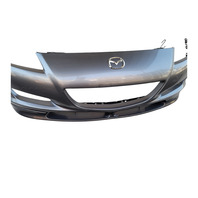 2004-2008 Mazda RX-8 RX8 Front Bumper Cover Silver, F1Y1-50-03XA-BB, F036, OEM, 2004, 2005, 2006, 2007, 2008