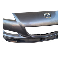 2004-2008 Mazda RX-8 RX8 Front Bumper Cover Silver, F1Y1-50-03XA-BB, F036, OEM, 2004, 2005, 2006, 2007, 2008