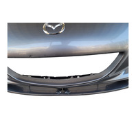 2004-2008 Mazda RX-8 RX8 Front Bumper Cover Silver, F1Y1-50-03XA-BB, F036, OEM, 2004, 2005, 2006, 2007, 2008