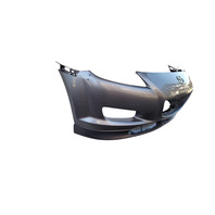 2004-2008 Mazda RX-8 RX8 Front Bumper Cover Silver, F1Y1-50-03XA-BB, F036, OEM, 2004, 2005, 2006, 2007, 2008