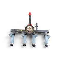 2004-2008 Mazda RX-8 RX8 RX8 Fuel Injectors Gas Sender Set (4) Denso N3H2-13-250, F036, OEM, 2004, 2005, 2006, 2007, 2008