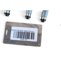 2004-2008 Mazda RX-8 RX8 RX8 Fuel Injectors Gas Sender Set (4) Denso N3H2-13-250, F036, OEM, 2004, 2005, 2006, 2007, 2008