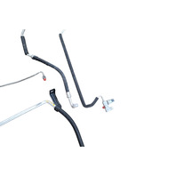 2004-2008 Mazda RX-8 RX8 A/C Air Conditioner Evaporator Hose Tube Pipe Set, FE01-61-46XB, F036, OEM, 2004, 2005, 2006, 2007, 2008