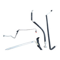 2004-2008 Mazda RX-8 RX8 A/C Air Conditioner Evaporator Hose Tube Pipe Set, FE01-61-46XB, F036, OEM, 2004, 2005, 2006, 2007, 2008
