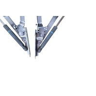 2004-2011 Mazda RX-8 RX8 Truck Hinge Left/Right Set Gray F151-52-710G, F036, OEM, 2004, 2005, 2006, 2007, 2008, 2009, 2010, 2011