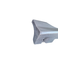 2004-2011 Mazda RX-8 RX8 Rocker Panel Molding, Right Side Gray, F1Y1-70-270C, F036, OEM, 2004, 2005, 2006, 2007, 2008, 2009, 2010, 2011