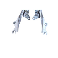 2004-2011 Mazda RX-8 RX8 Hood Hinge Left/Right 2 Piece Set Kit Gray F151-52-410C, F036, OEM, 2004, 2005, 2006, 2007, 2008, 2009, 2010, 2011