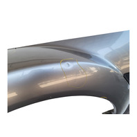 2004-2008 Mazda RX-8 RX8 Front Left/Driver Side Fender Silver, FEY2-52-200, F036, OEM, 2004, 2005, 2006, 2007, 2008