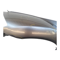 2004-2008 Mazda RX-8 RX8 Front Left/Driver Side Fender Silver, FEY2-52-200, F036, OEM, 2004, 2005, 2006, 2007, 2008