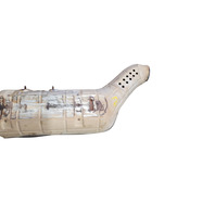 2004-2008 Mazda RX-8 Exhaust Muffler Pipe w/Flex Muffler Pipe Converter N3Y3-20-55XA, F036, OEM, 2004, 2005, 2006, 2007, 2008